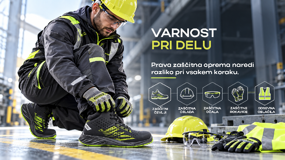Varnost pri delu in pomen pravilne zaščitne opreme